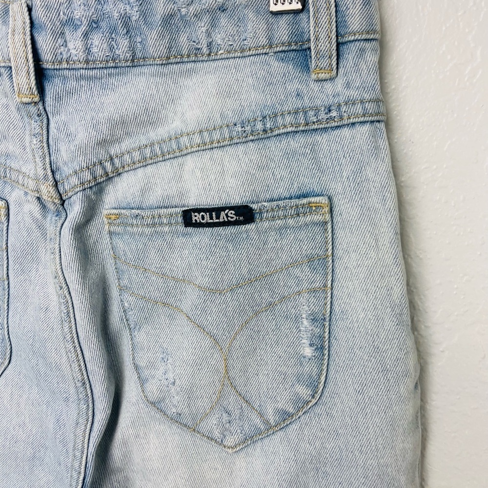 ROLLA'S Light Blue High Rise Women's Jeans - Picture 7 of 8